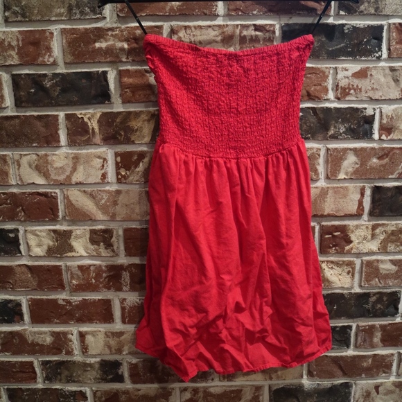 F21 Red Summer Mini Dress - Picture 2 of 2